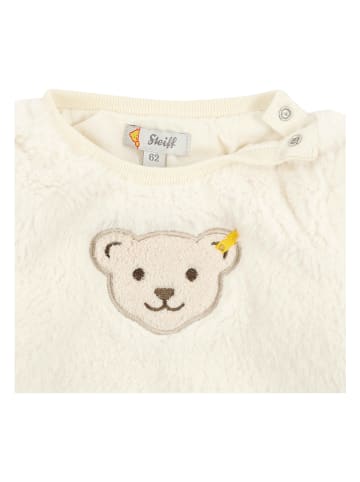 Steiff Fleece trui crème