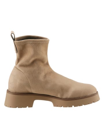 Heine Leren boots beige