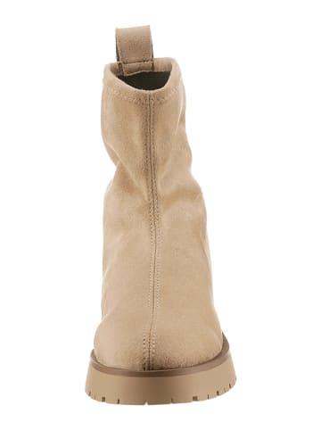 Heine Leren boots beige