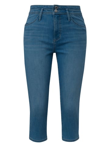 S.OLIVER RED LABEL Capri-spijkerbroek blauw