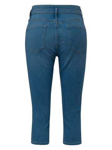 S.OLIVER RED LABEL Capri-spijkerbroek blauw