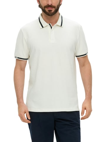 S.OLIVER RED LABEL Poloshirt in Weiß