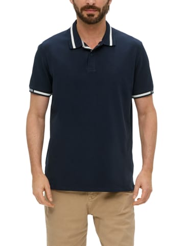 S.OLIVER RED LABEL Poloshirt zwart