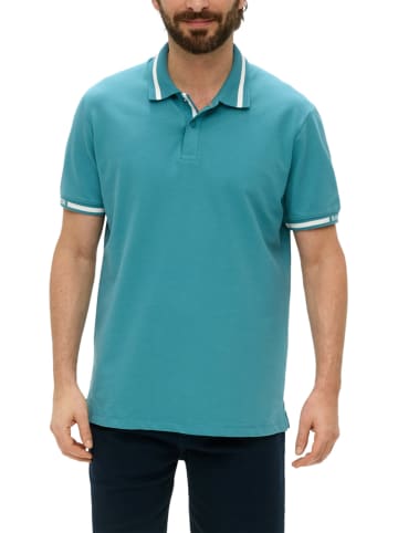 S.OLIVER RED LABEL Poloshirt in Türkis