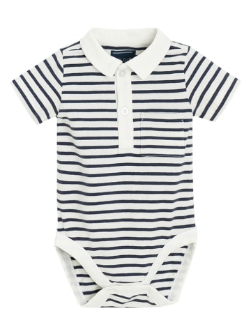 COOL CLUB Romper wit/donkerblauw