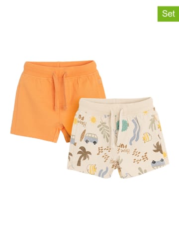 COOL CLUB 2-delige set: shorts beige/oranje