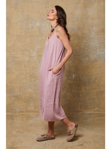 Joséfine Leinenkleid "Louisa" in Rosa