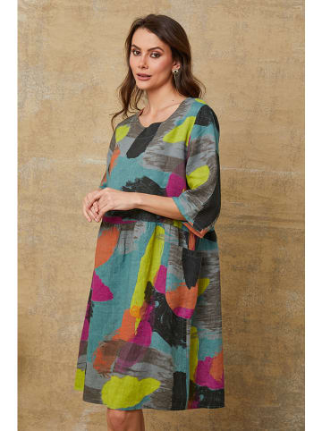 Joséfine Leinenkleid "Quincy" in Bunt