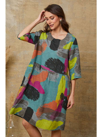 Joséfine Leinenkleid "Quincy" in Bunt