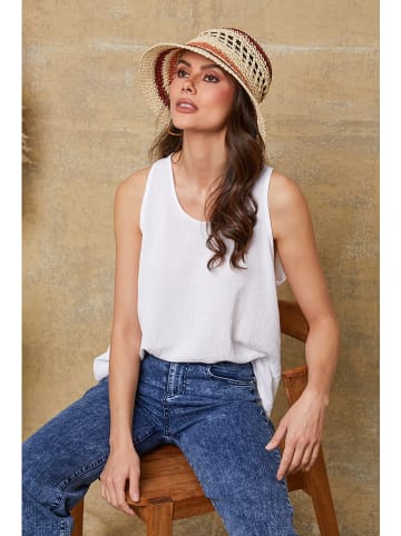 Fleur de Lin Top "Roy" in Weiß