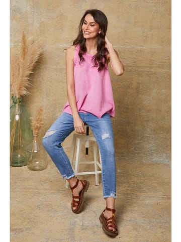 Fleur de Lin Top "Roy" in Rosa