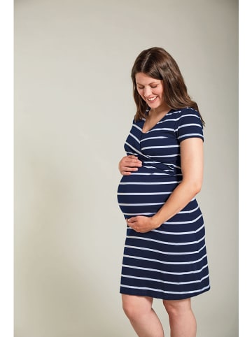 Frugi Zwangerschapsjurk donkerblauw