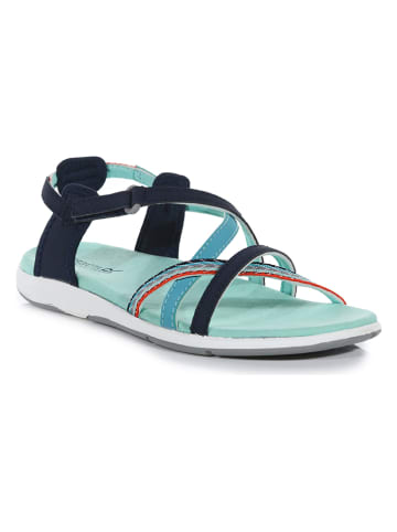 Regatta Sandalen "Santa Roma" in Dunkelblau/ Türkis