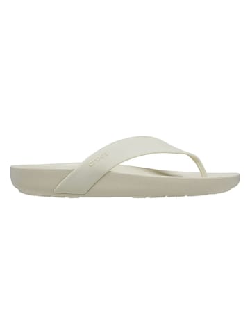 Crocs Zehentrenner "Splash" in Creme