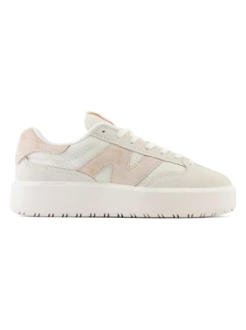 New Balance Leder-Sneakers "CT302CTA" in Creme/ Rosa