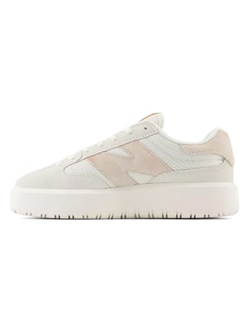 New Balance Leder-Sneakers "CT302CTA" in Creme/ Rosa