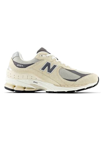 New Balance Leder-Sneakers "2002R" in Beige/ Anthrazit