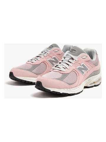 New Balance Leder-Sneakers "2002R" in Rosa/ Grau