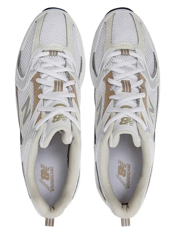 New Balance Sneakers "530"  in Weiß/ Hellbraun