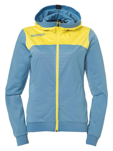 Kempa Trainingsjacke "Emotion 2.0" in Hellblau/ Gelb