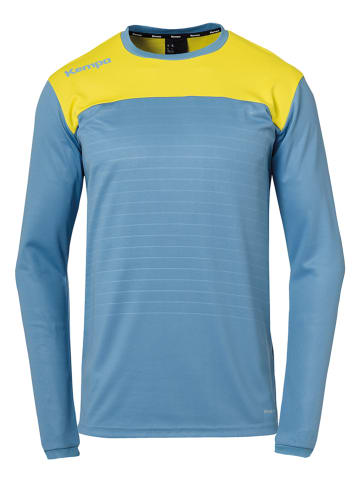 Kempa Longsleeve "Emotion 2.0" in Hellblau/ Gelb