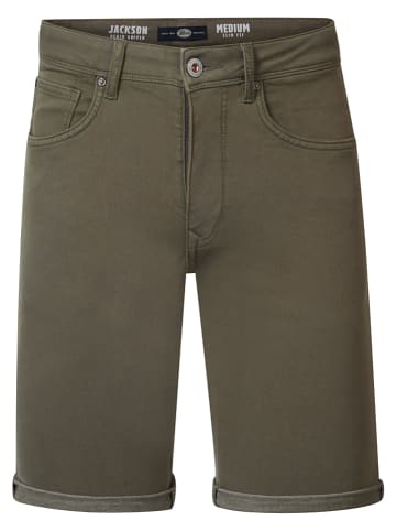 Petrol Industries Szorty dżinsowe w kolorze khaki