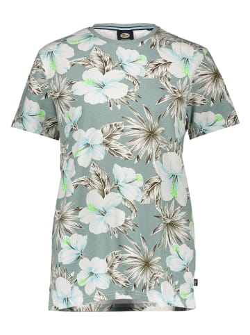 Petrol Industries Shirt lichtgroen/wit