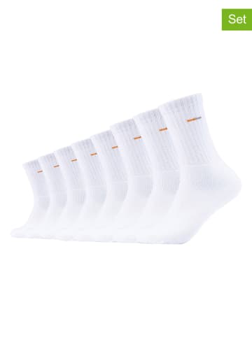 camano 8-delige set: sokken wit