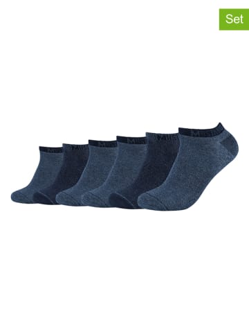 Mustang 6er-Set: Socken in Dunkelblau