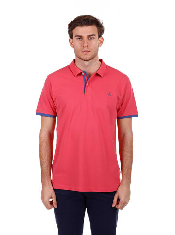 The Time of Bocha Poloshirt koraalrood