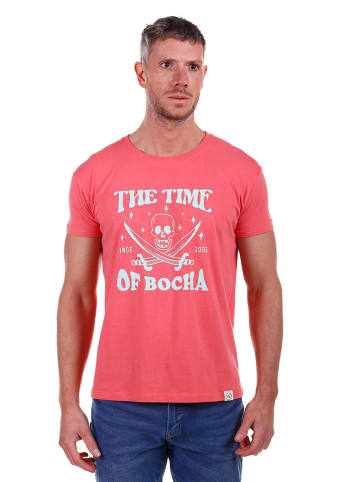 The Time of Bocha 2er-Set: Shirts in Koralle/ Khaki