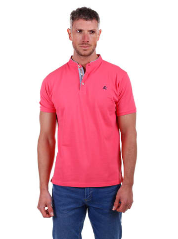 The Time of Bocha Poloshirt in Fuchsia