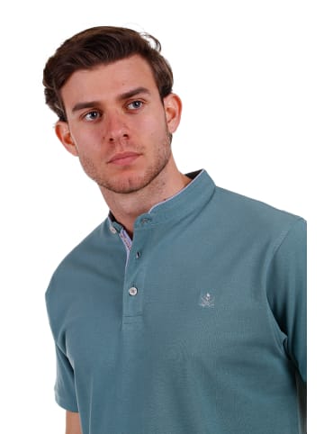 The Time of Bocha Poloshirt in Blau