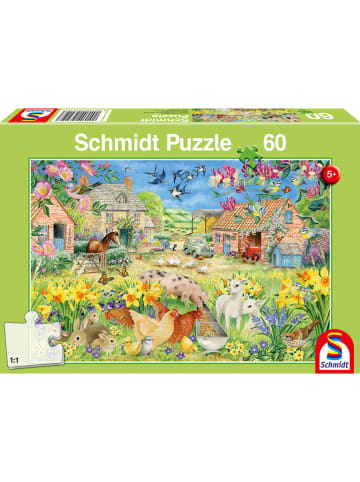 Schmidt Spiele 60tlg. Puzzle "Mein kleiner Bauernhof" - ab 5 Jahren