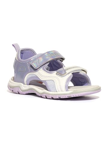 ellesse Sandalen in Lila/ Weiß