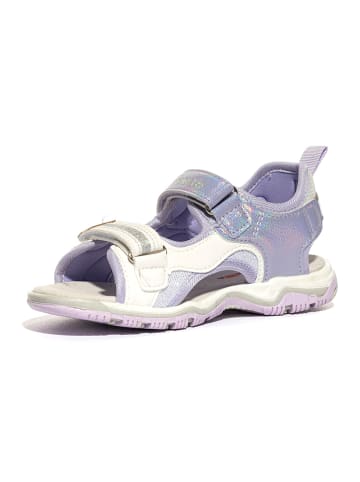 ellesse Sandalen in Lila/ Weiß