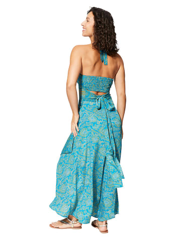 Ipanima Sukienka w kolorze niebiesko-jasnobrązowym