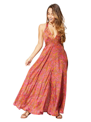Ipanima Kleid in Orange/ Pink