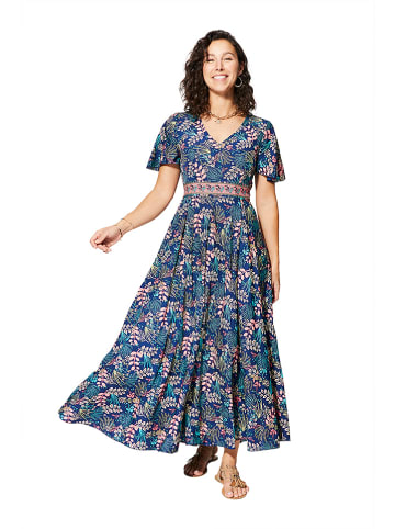Ipanima Kleid in Blau/ Rosa