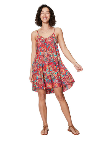 Ipanima Kleid in Rot/ Bunt