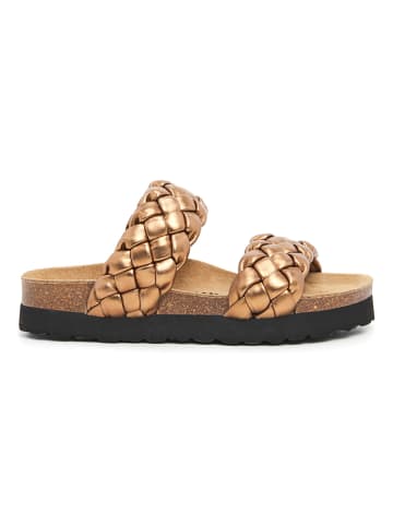 billowy Slippers goudkleurig
