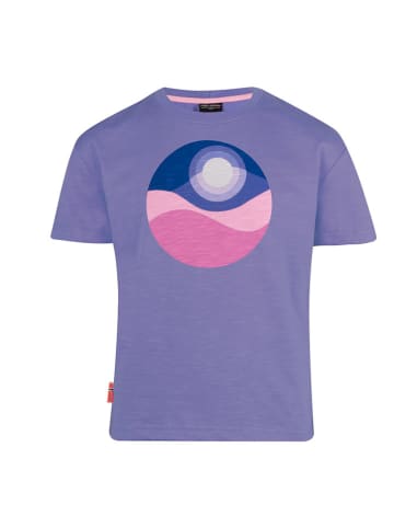 Trollkids Koszulka "Halsafjord" w kolorze fioletowym