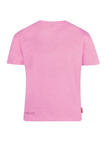 Trollkids Shirt "Halsafjord" in Rosa