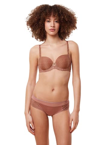 Triumph Slip "Azelea Florale" lichtbruin