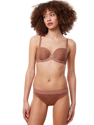 Triumph Slip "Azelea Florale" in Hellbraun