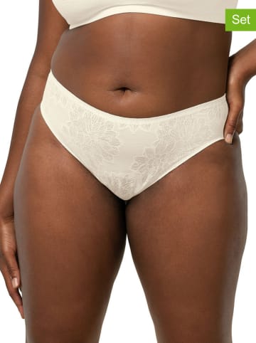 Triumph 2-deligeset: slips "Fit Smart Tai" crème