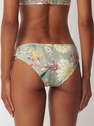 Triumph Bikinislip "Botanical Leaf Tai" kaki