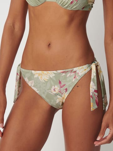 Triumph Bikinislip "Botanical Leaf Tai" kaki