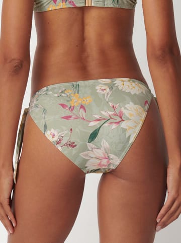 Triumph Figi-bikini "Botanical Leaf Tai" w kolorze khaki