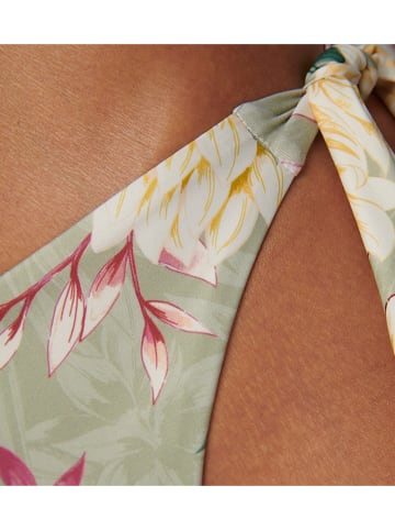 Triumph Bikini-Hose "Botanical Leaf Tai" in Khaki